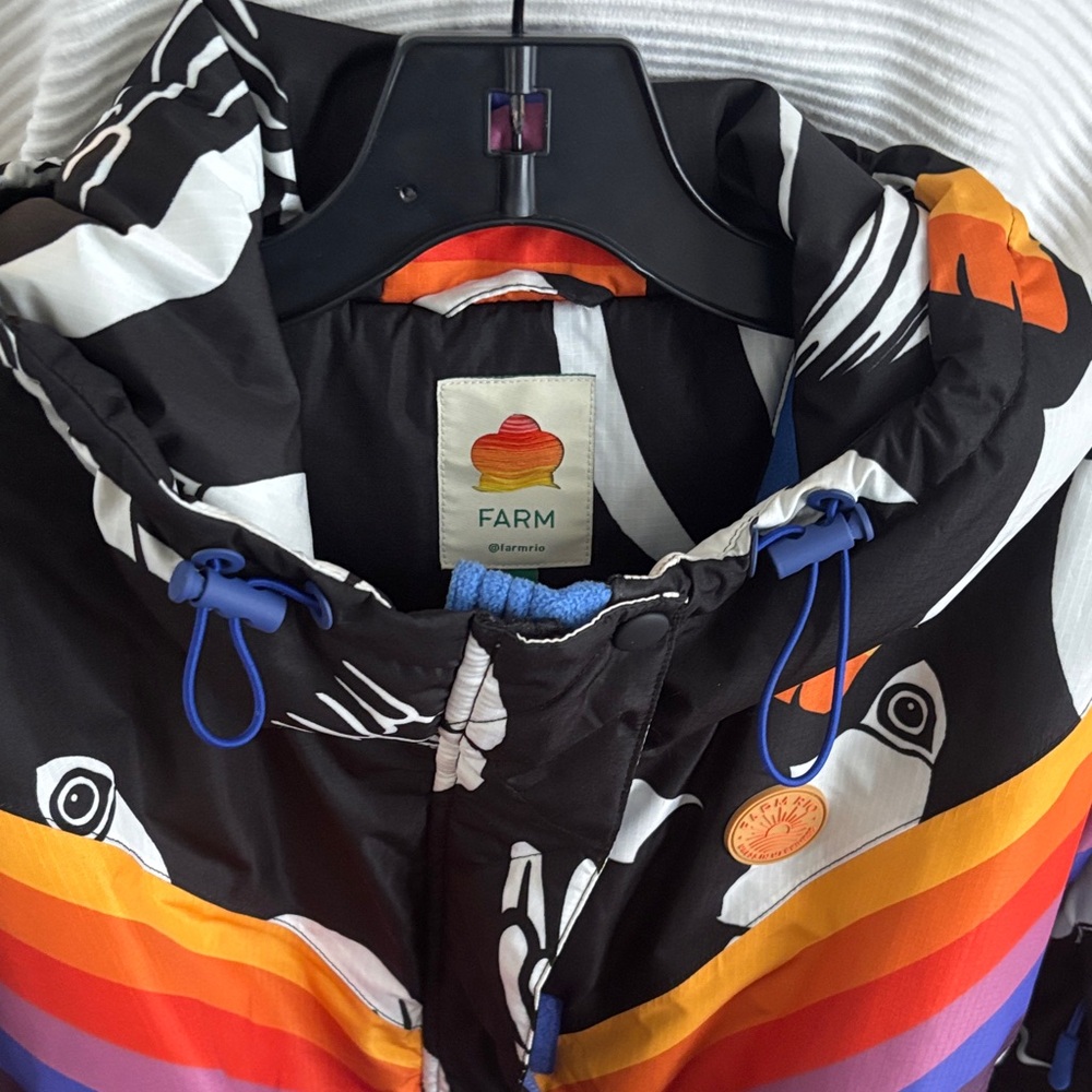 Farm Rio Bird Print Jacket - Picture 7 of 7